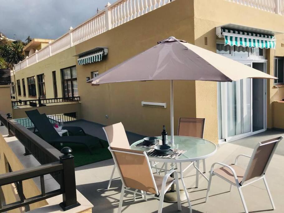 Estudio Con Amplia Terraza En Puerto De La Cruz Dış mekan fotoğraf