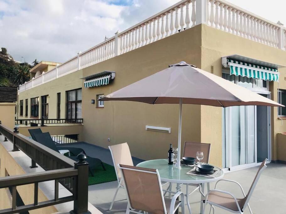 Estudio Con Amplia Terraza En Puerto De La Cruz Dış mekan fotoğraf